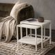 Classic Home Devin Milk White Nesting Accent Table-1
