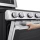 LG 30" Stainless Steel Smart Freestanding Double Oven Electric Range with Air Fry & Air Sous Vide-5