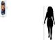Classy Living Playful Graffiti Woman Face Skateboard Wall Art-2