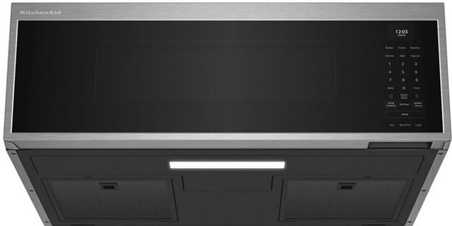 KitchenAid® 1.1 Cu. Ft. Fingerprint Resistant Stainless Steel Over The Range Microwave -4