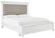 Benchcraft® Kanwyn Whitewash King Upholstered Panel Storage Bed-0
