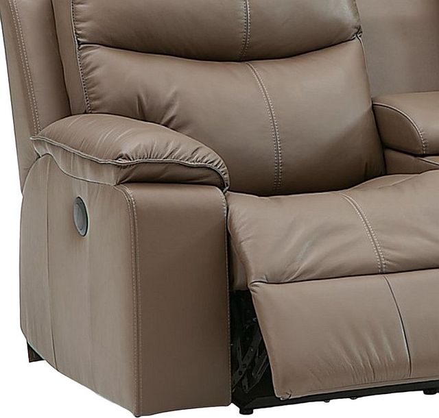Palliser® Furniture Customizable Providence Power Reclining Console Loveseat-1