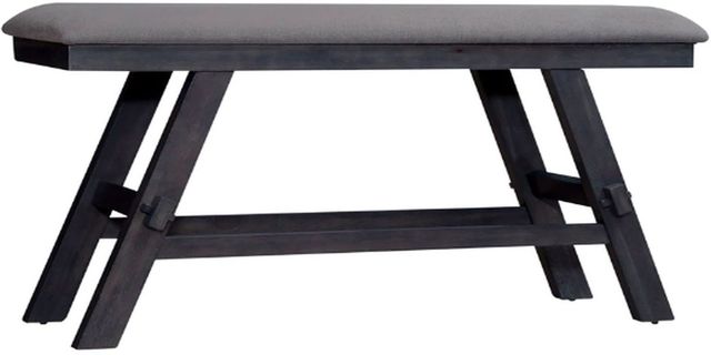 Liberty Furniture Lawson Slate/Weathered Gray Counter Bench-0