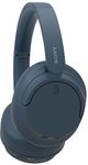 Sony® Blue Wireless Over-Ear Noise-Canceling Headphones-3