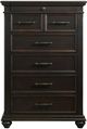 Elements International Slater Black Chest-1