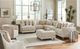Craftmaster® Customizable CM Modern 120" Modular Sectional-1