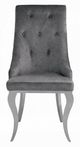 ACME Furniture Dekel 2-Piece Gray Side Chair Set-1
