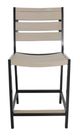 CabanaCoast® Customizable Kensington SOL Teak™ Outdoor Balcony Stool-1