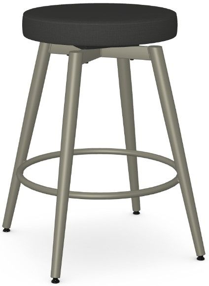 Amisco Customizable Nox Swivel Counter Stool-1