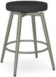 Amisco Customizable Nox Swivel Counter Stool-1