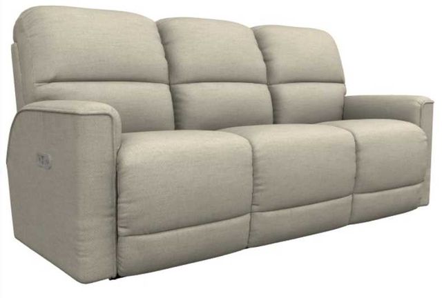 La-Z-Boy® Cade Pebble Power Reclining Sofa with Headrest-0