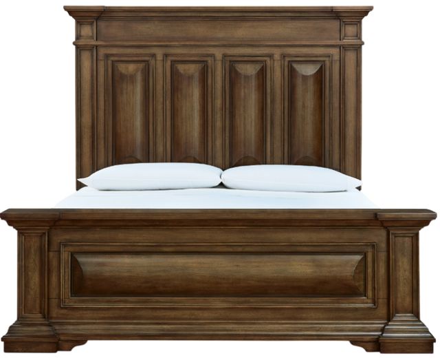 Signature Design by Ashley® Frantanna Brown King Panel Bed-2
