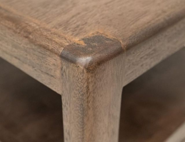 International Furniture Direct Oslo Brown End Table-4