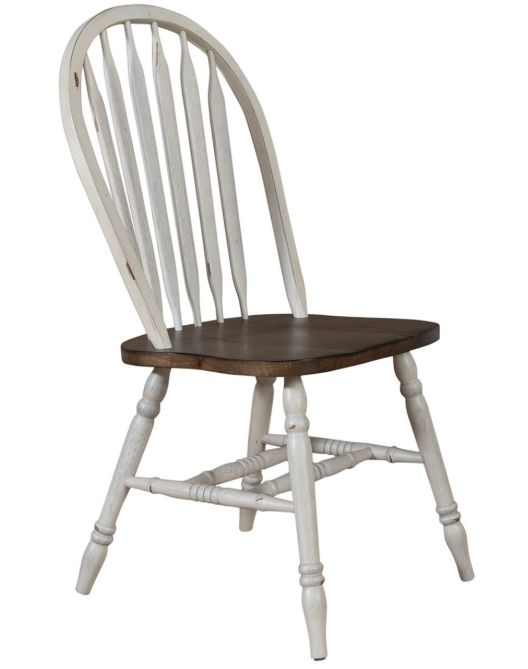 Liberty Furniture Carolina Crossing 3-Piece Antique Honey/White Pedestal Table Set-3