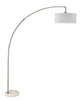 Furniture of America® Jess Brushed Steel Arch Lamp-0