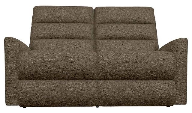 La-Z-Boy® Liam Mocha Power Wall Reclining Loveseat with Headrest and Lumbar-1