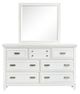Magnussen Home® Charleston White Dove Dresser and Mirror-1