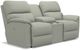 La-Z-Boy® Brooks Tranquil Power Reclining Loveseat with Headrest and Console-1
