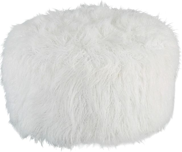Signature Design by Ashley® Galice White Oversized Accent Ottoman-0