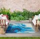 Nourison Home™ Color Splash Blue/Ivory 5'x7' Modern Area Rug-3