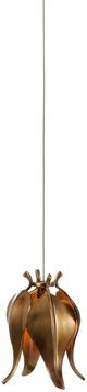 Currey & Company Iota Antique Brass/Sliver Multi-Drop Pendant Lighting-0