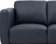 Leather Italia™ Georgetowne Baxter Midnight Blue Loveseat-1