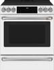 Café™ Brushed Stainless Steel Front Control Induction Knobs and Handle Kit-2