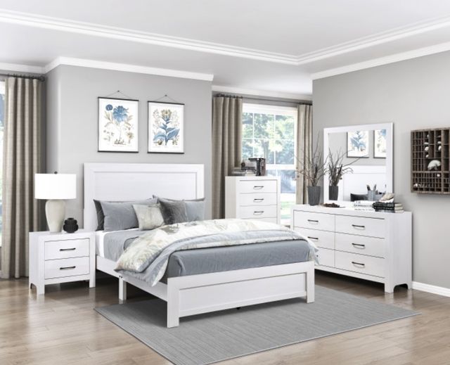 Homelegance® Corbin White Nightstand-1
