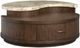 Magnussen Home® McPherson Burnt Umber Round Cocktail Table with Casters-0