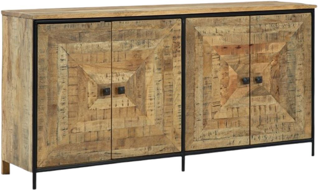 Signature Design by Ashley® Camney Black/Brown Accent Cabinet