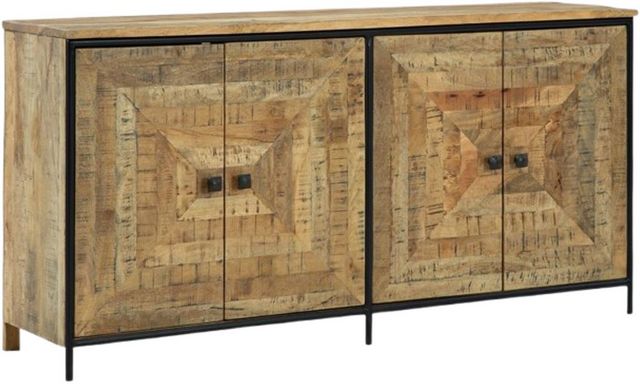 Signature Design by Ashley® Camney Black/Brown Accent Cabinet