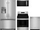 Whirlpool® 4 Piece Stainless Steel Kitchen Package-0
