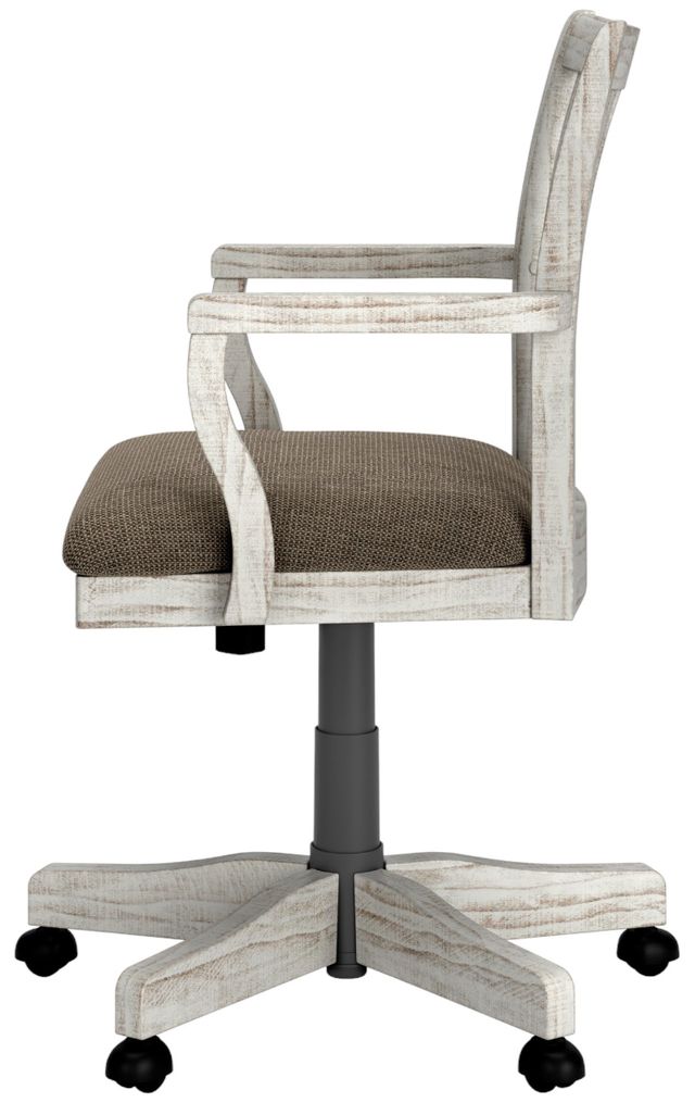 Signature Design by Ashley® Havalance White Home Office Desk Chair-3