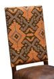 Horizon Home® Saltillo Brown/Orange Upholstered Dining Side Chair-1