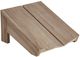 Universal Explore Home™ Coastal Living Outdoor Saratoga Warm Weathered Teak Adirondack Ottoman-0