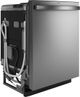 GE Profile™ 24" Fingerprint Resistant Stainless Steel Built In Top Control Dishwasher-3