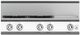 Hestan 36" Custom Color 4-Burner Gas Rangetop with Griddle-1