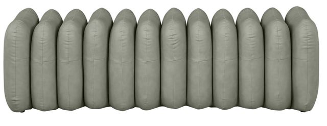Meridian Furniture Atticus Green Vegan Leather Upholstered Bench-1