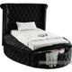 Meridian Furniture Luxus Black Twin Bed-2