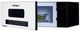 Unique® Appliances Classic Retro 1.2 Cu. Ft. Marshmallow White Over The Range Microwave-2