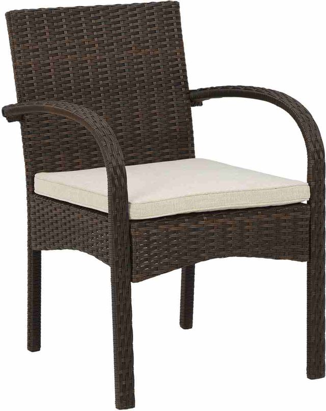 Signature Design by Ashley® Anchor Lane 3-Piece Brown Outdoor Bistro Set-3