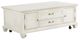 Magnussen Home® Newport Alabaster Cocktail Table with Casters-0