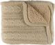 Surya Tucker Khaki 50"x60" Throw Blanket-0