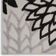 Nourison Home™ Aloha Black White 5'x8' Area Rug-3