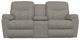 La-Z-Boy® Morrison Charcoal Manual Reclining Loveseat with Console-1