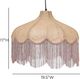 TOV Furniture Buchanan Natural/Pink Pendant Lighting-2