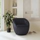 Flexsteel® Wade Midnight Swivel Chair-1
