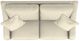 La-Z-Boy® Charlie Porcelain Apartment-Size Sofa-5