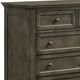 Intercon San Mateo Gray Gentlemen's Chest-1