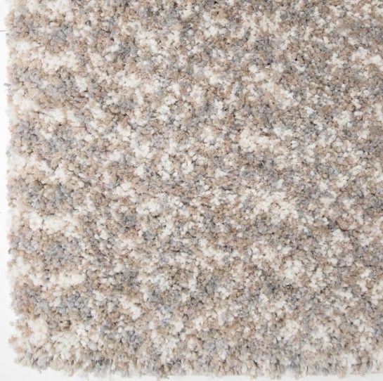 Orian Cotton Tail Solid Beige 5'x8' Area Rug-1